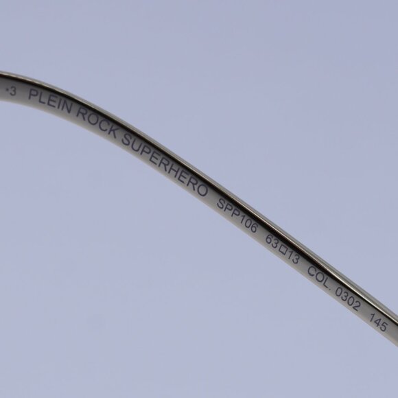 Philipp Plein SPP106M 0302 Sunglasses Gold Aviator Frame, Smoke Lenses - Picture 5 of 12